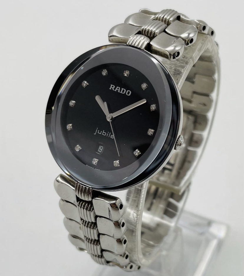 買取事例 ] RADO jubile' QZ/ラドー ジュビリー メンズ 腕時計 コマ 箱 