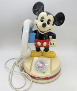 買取事例 ] 【希少】Mickey Mouse/ミッキーマウス ダイヤル式電話機